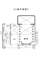 リンクステーションホール青森 4階平面図（35KB）